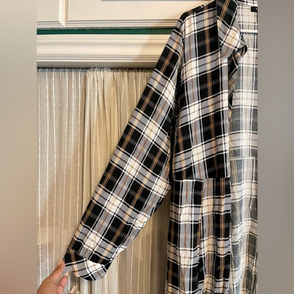 Challis Maxi Shirt Style Kimono - Picture 4 of 5